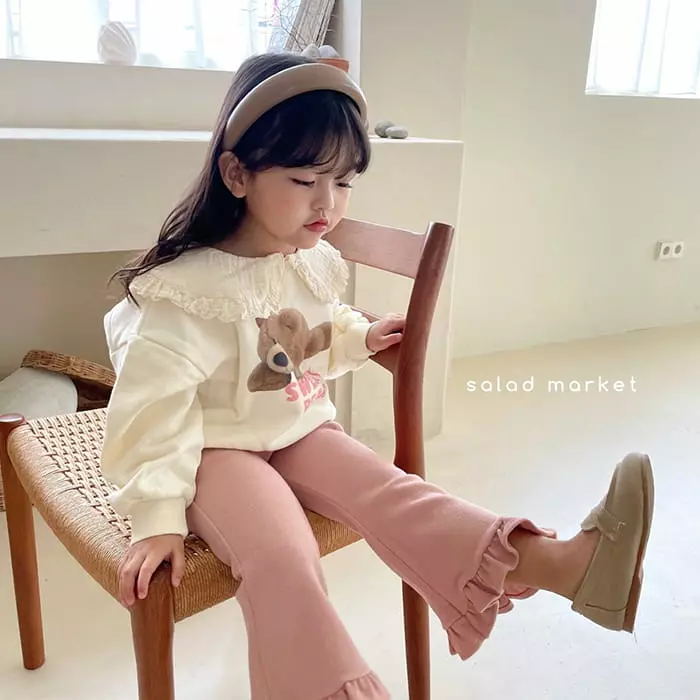 Salad Market - Korean Children Fashion - #childrensboutique - Milk Bootscut Pants - 11