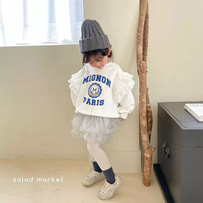 Salad Market - Korean Children Fashion - #designkidswear - Mignon Sweatshirt - 10