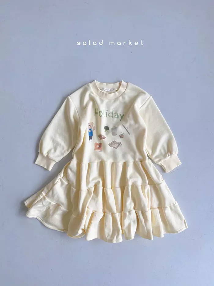 Salad Market - Korean Children Fashion - #designkidswear - Yomi One-piece - 3