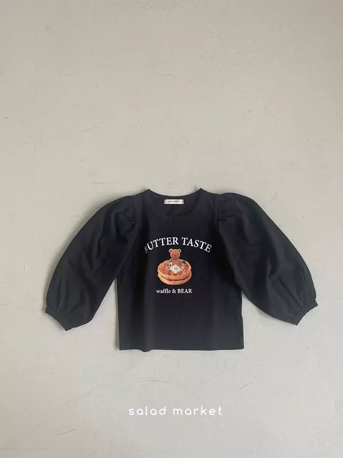 Salad Market - Korean Children Fashion - #discoveringself - Waffle Tee - 4