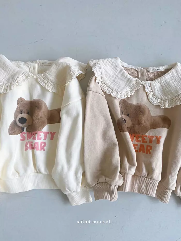 Salad Market - Korean Children Fashion - #kidsshorts - Sweet Sweatshirt