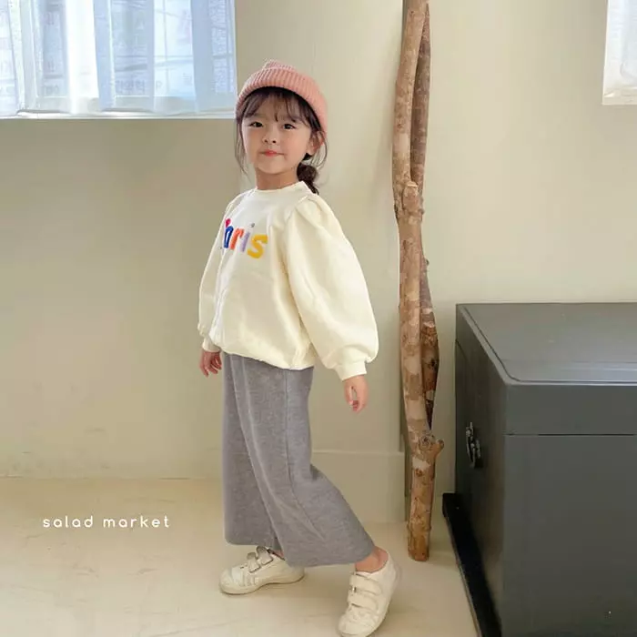 Salad Market - Korean Children Fashion - #kidzfashiontrend - Camel Knit Pants - 12