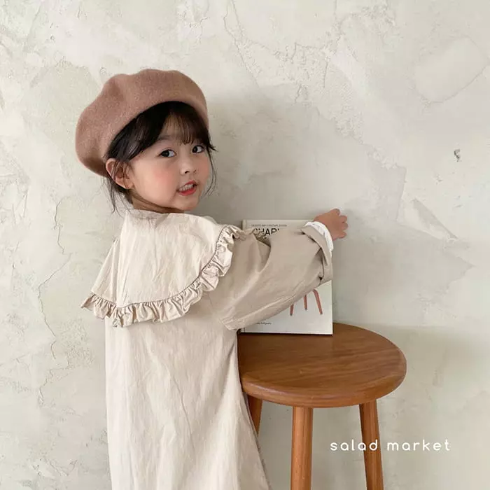 Salad Market - Korean Children Fashion - #kidzfashiontrend - Miu Trench Coat - 10