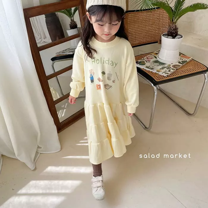 Salad Market - Korean Children Fashion - #kidzfashiontrend - Yomi One-piece - 8