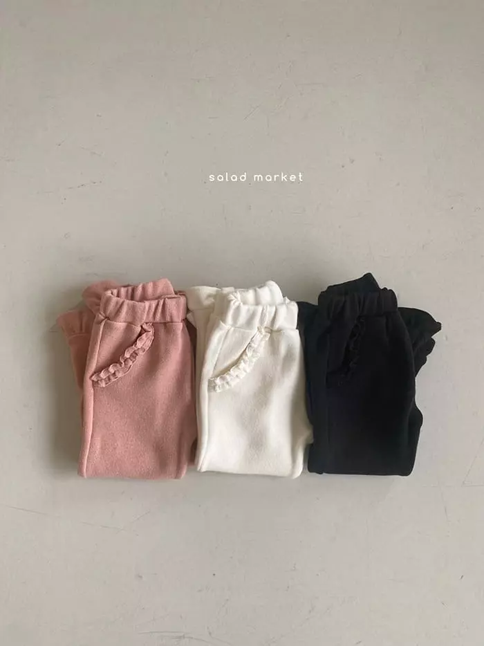 Salad Market - Korean Children Fashion - #kidzfashiontrend - Milk Bootscut Pants