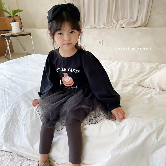Salad Market - Korean Children Fashion - #littlefashionista - Dalring Tutu Skirt Leggings - 11