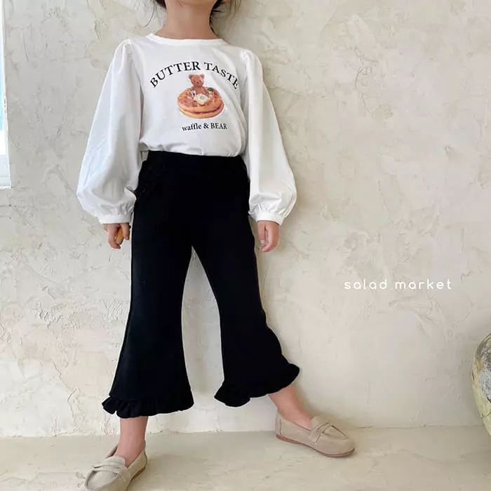 Salad Market - Korean Children Fashion - #littlefashionista - Waffle Tee - 9