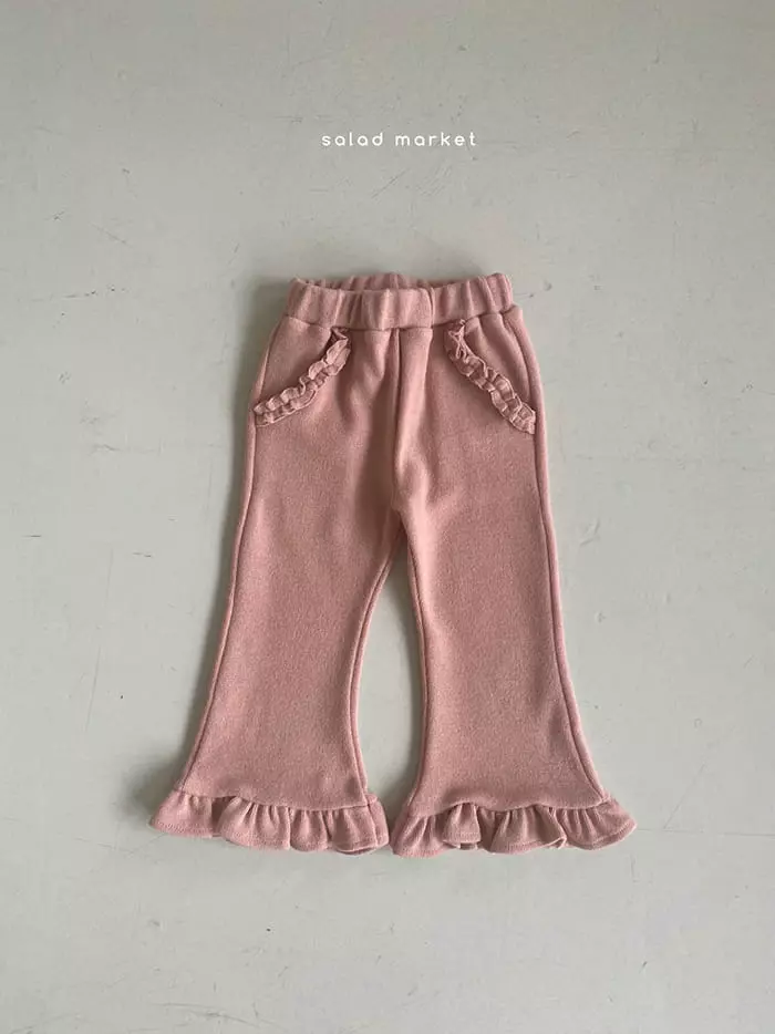 Salad Market - Korean Children Fashion - #littlefashionista - Milk Bootscut Pants - 3