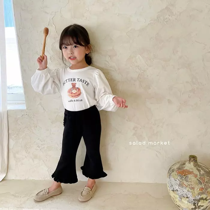Salad Market - Korean Children Fashion - #magicofchildhood - Waffle Tee - 10