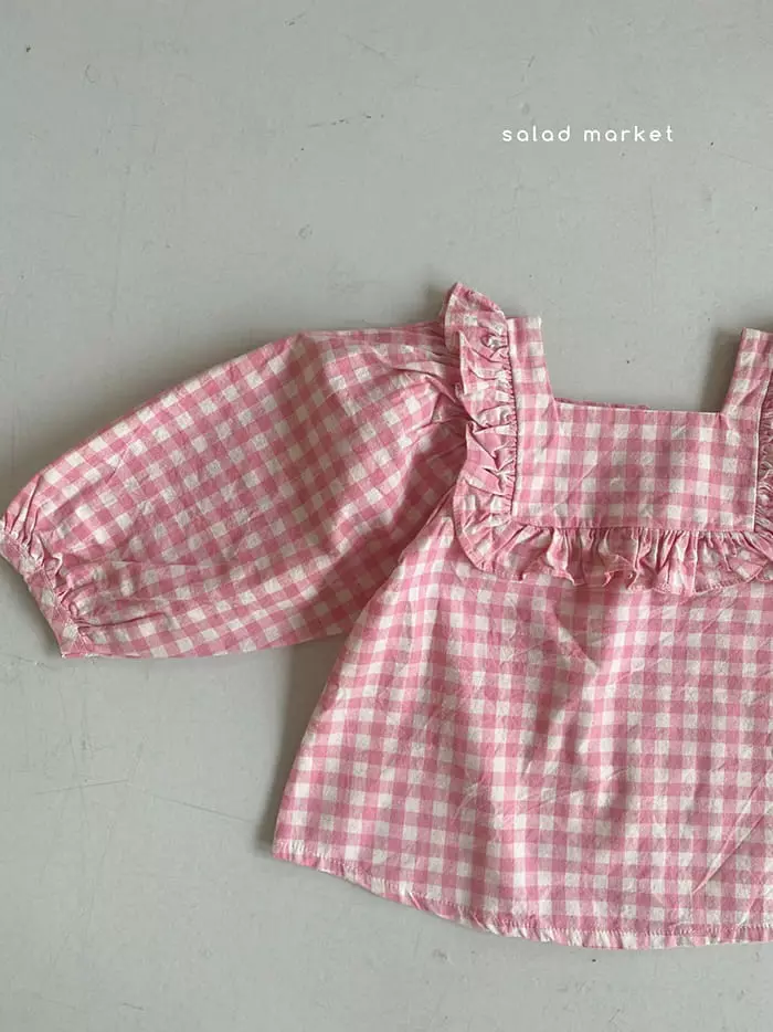 Salad Market - Korean Children Fashion - #minifashionista - Dona Blouse - 6