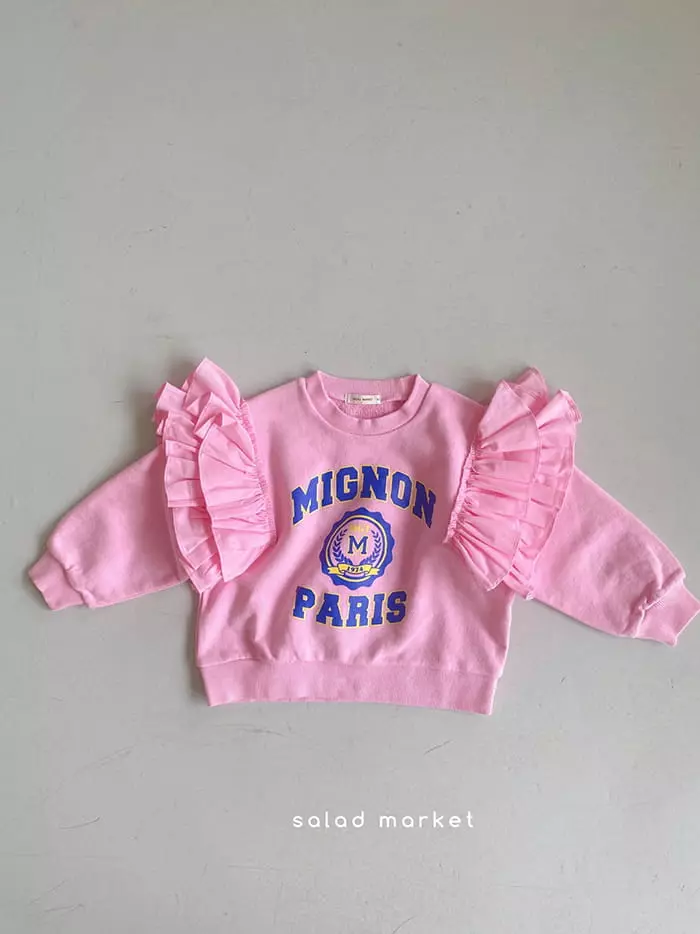Salad Market - Korean Children Fashion - #minifashionista - Mignon Sweatshirt - 4