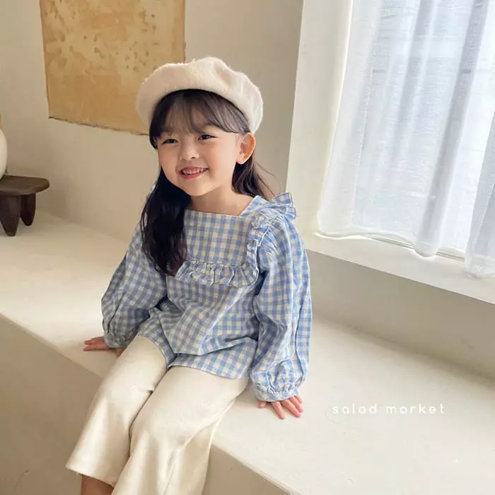 Salad Market - Korean Children Fashion - #stylishchildhood - Dona Blouse - 10