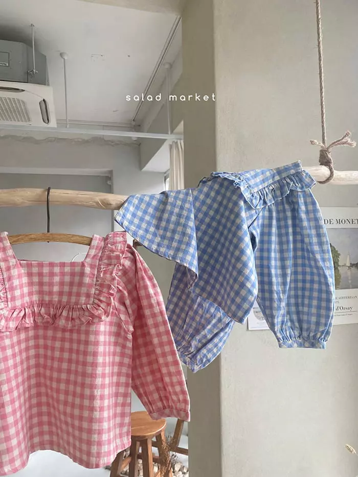 Salad Market - Korean Children Fashion - #todddlerfashion - Dona Blouse - 8