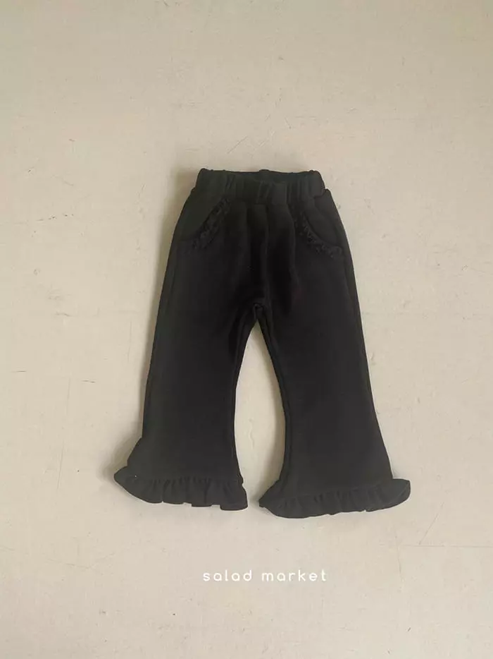 Salad Market - Korean Children Fashion - #toddlerclothing - Milk Bootscut Pants - 8