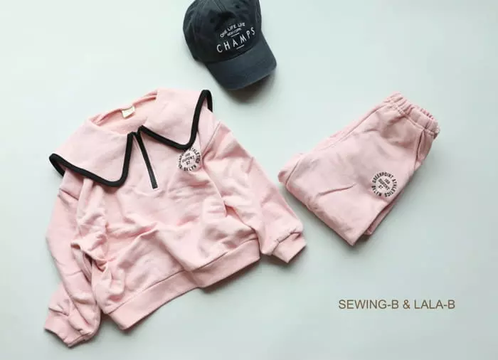 Sewing B - Korean Children Fashion - #Kfashion4kids - Sailor Top Bottom Set - 9