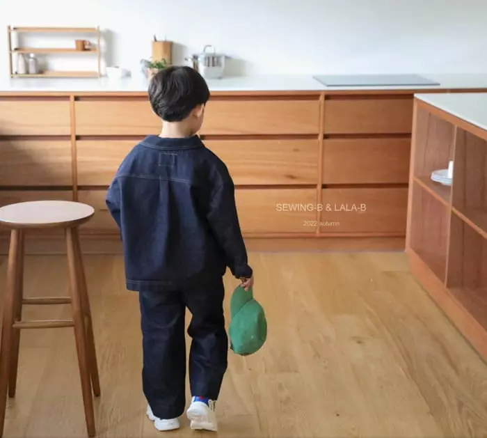 Sewing B - Korean Children Fashion - #Kfashion4kids - Wild Denim Jeans - 5