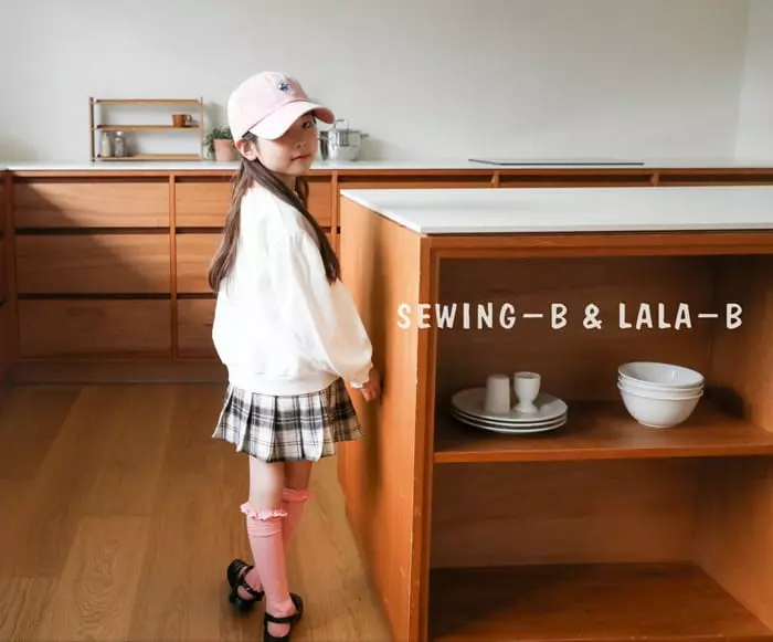 Sewing B - Korean Children Fashion - #Kfashion4kids - Biki Check Skirt - 2
