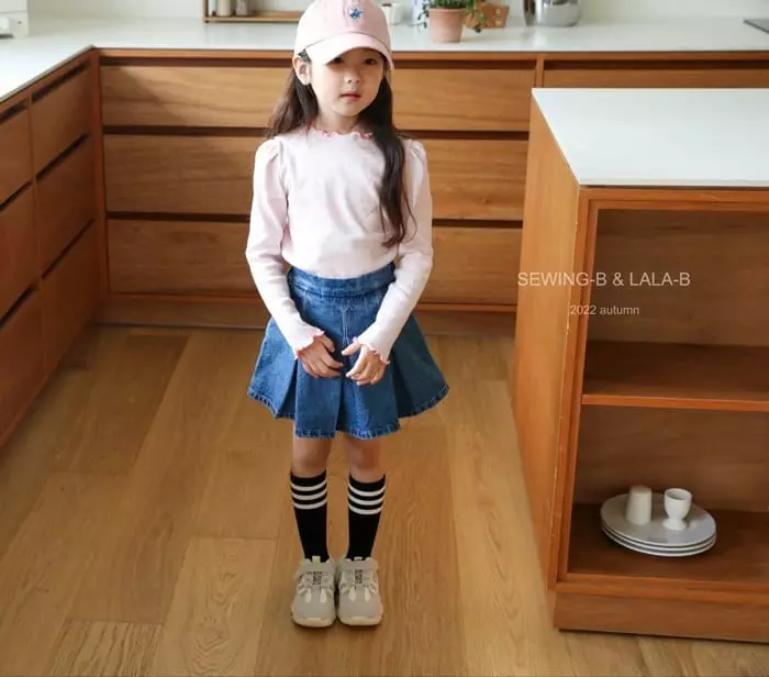 Sewing B - Korean Children Fashion - #childofig - Wrinkle Skirt PANts - 3