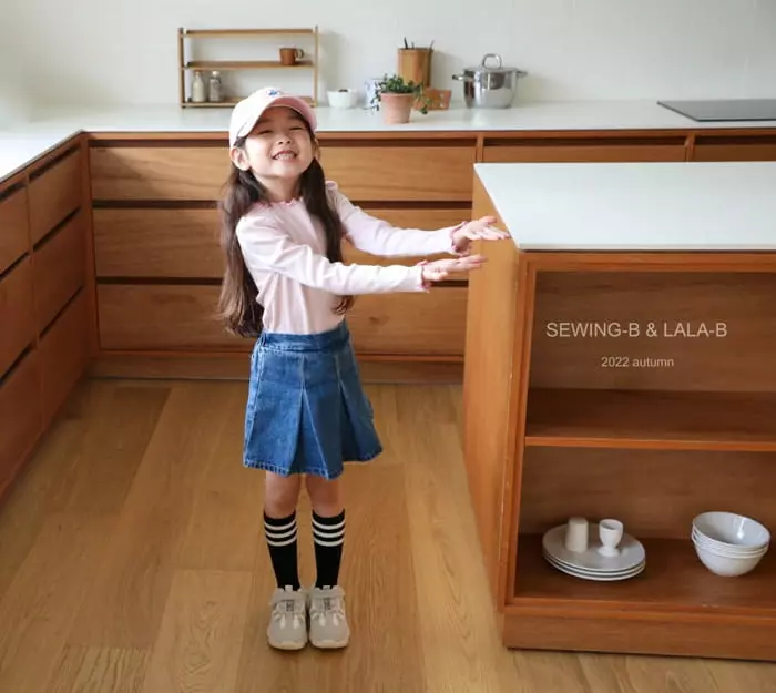 Sewing B - Korean Children Fashion - #childrensboutique - Wrinkle Skirt PANts - 5