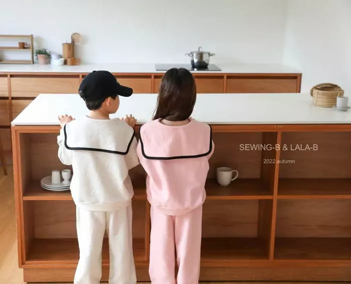 Sewing B - Korean Children Fashion - #childrensboutique - Sailor Top Bottom Set - 2