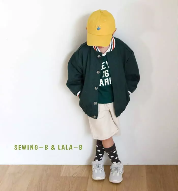 Sewing B - Korean Children Fashion - #childrensboutique - Color Slit Tee - 9