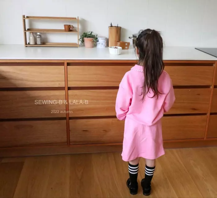 Sewing B - Korean Children Fashion - #childrensboutique - Twinkle Top Bottom Set - 3