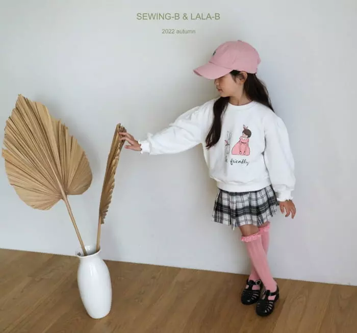 Sewing B - Korean Children Fashion - #designkidswear - Rabbit Puff Sweatshirt - 2