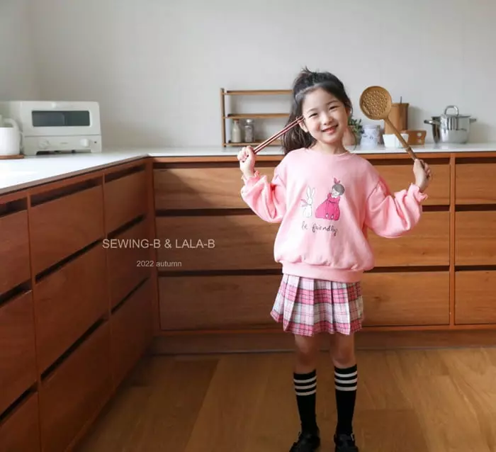 Sewing B - Korean Children Fashion - #designkidswear - Biki Check Skirt - 12