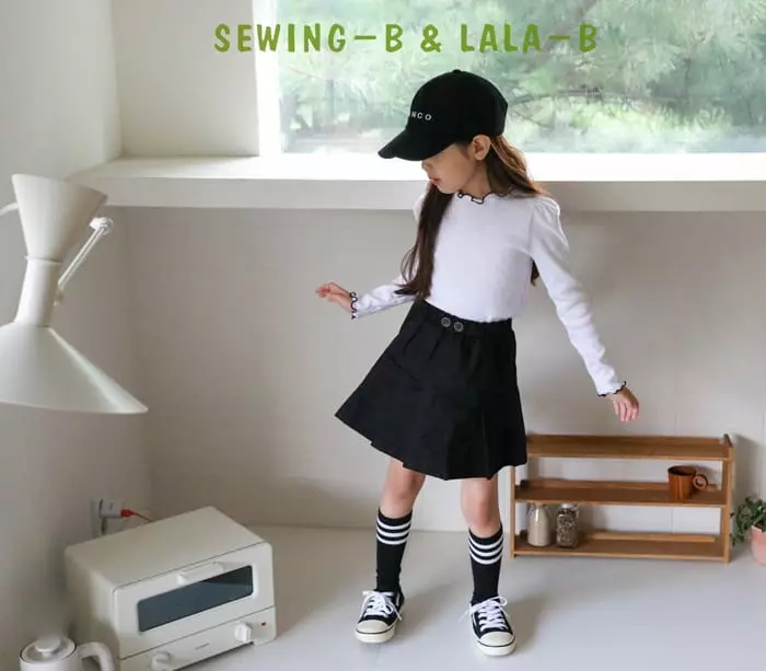 Sewing B - Korean Children Fashion - #designkidswear - Heart Puff Tee - 7