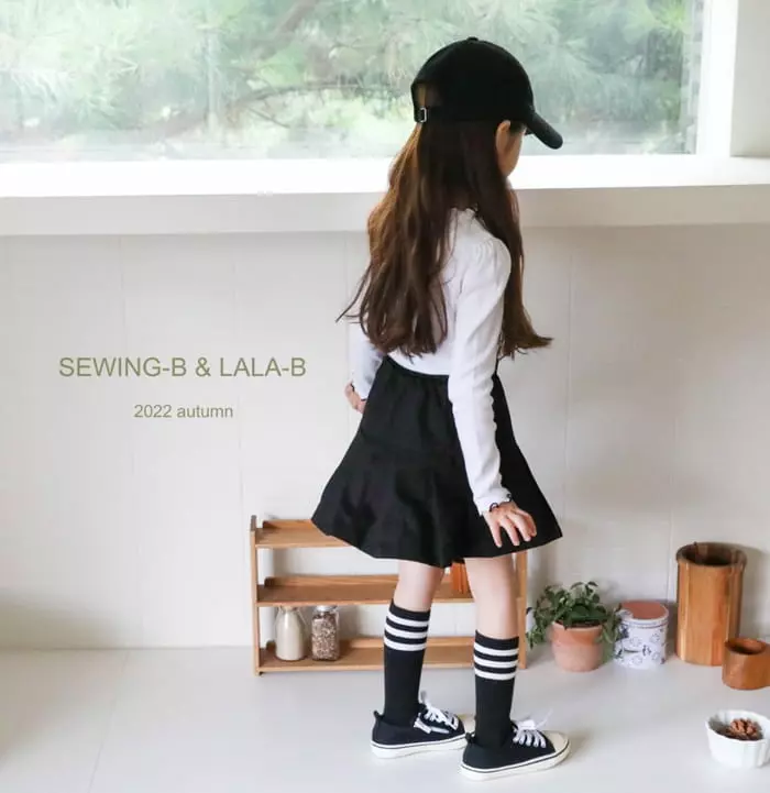 Sewing B - Korean Children Fashion - #fashionkids - Anna Wrinkle Skirt - 7