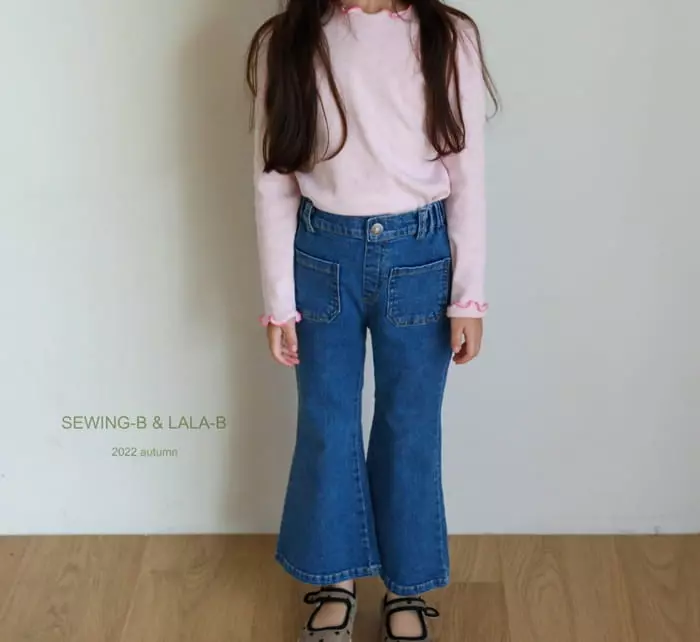 Sewing B - Korean Children Fashion - #fashionkids - Jenny Bootscut Pants - 6