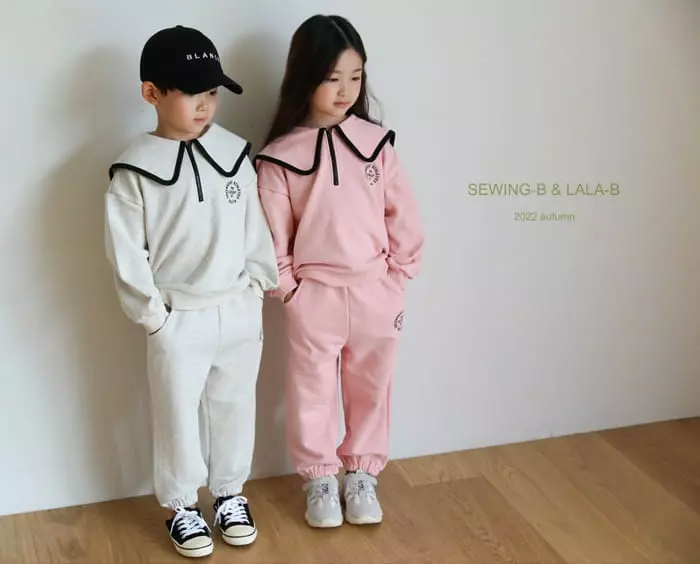 Sewing B - Korean Children Fashion - #fashionkids - Sailor Top Bottom Set - 5