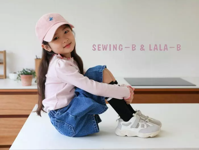 Sewing B - Korean Children Fashion - #kidsshorts - Heart Puff Tee - 10