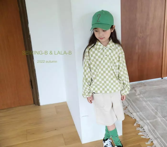 Sewing B - Korean Children Fashion - #kidsshorts - King Collar Tee - 6