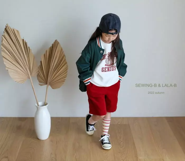 Sewing B - Korean Children Fashion - #kidsshorts - Genius Sweatshirt - 5