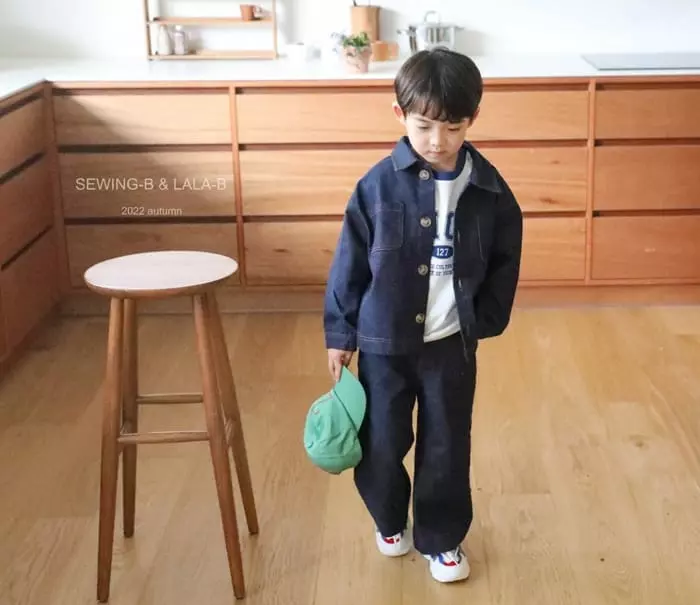 Sewing B - Korean Children Fashion - #kidsstore - Wild Denim Jeans - 3