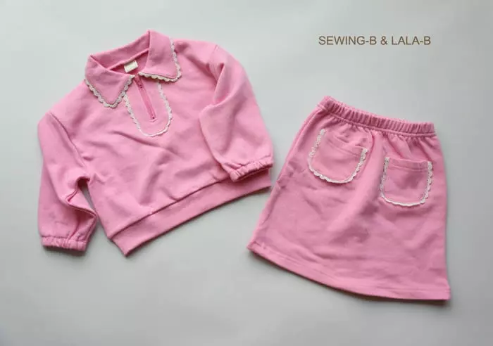 Sewing B - Korean Children Fashion - #kidsstore - Twinkle Top Bottom Set - 8