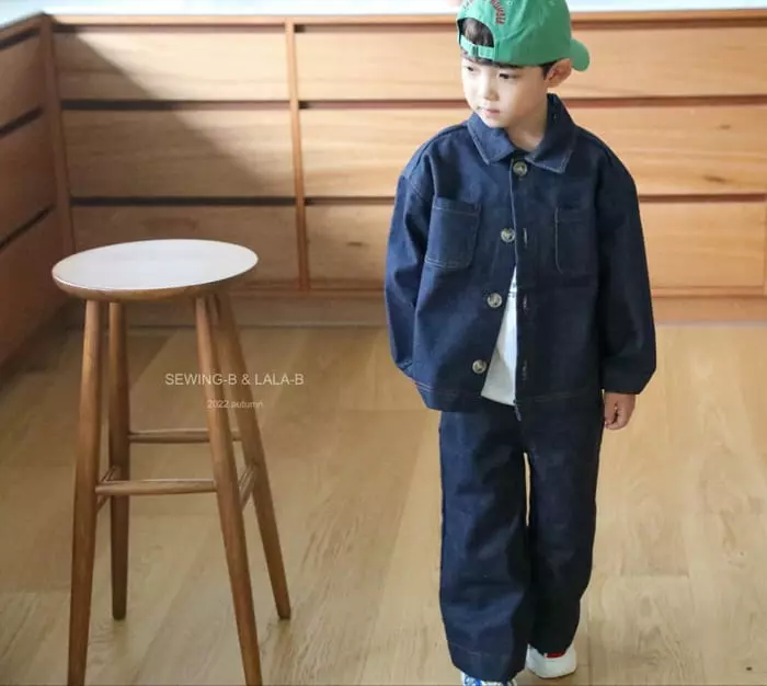 Sewing B - Korean Children Fashion - #kidzfashiontrend - Big Pocket Jacket