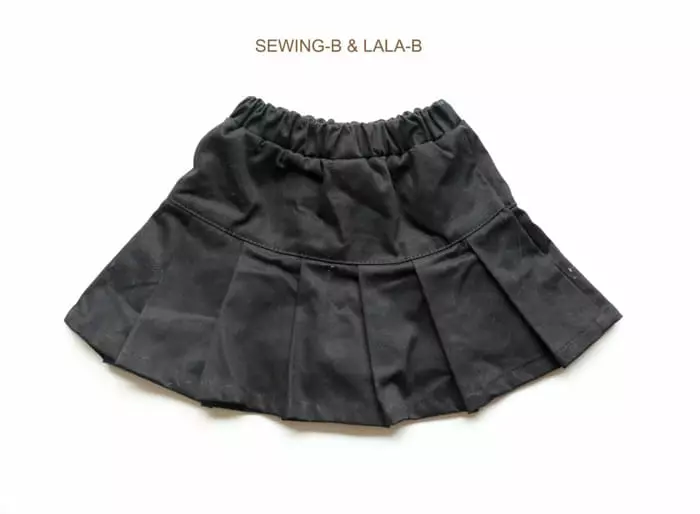 Sewing B - Korean Children Fashion - #kidzfashiontrend - Anna Wrinkle Skirt - 10