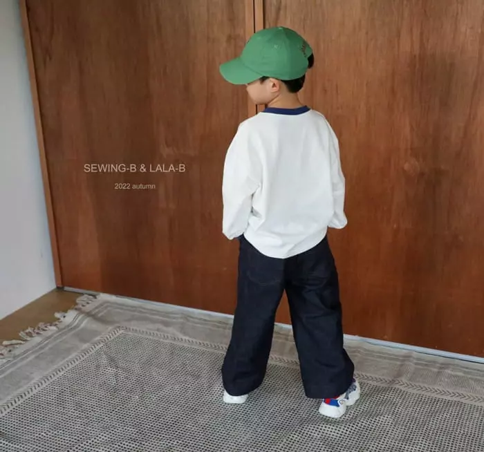Sewing B - Korean Children Fashion - #kidsstore - Wild Denim Jeans - 4