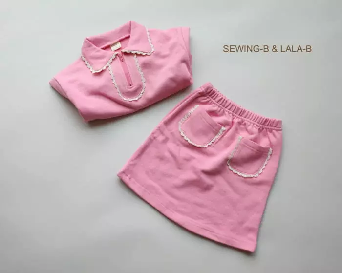 Sewing B - Korean Children Fashion - #kidzfashiontrend - Twinkle Top Bottom Set - 9