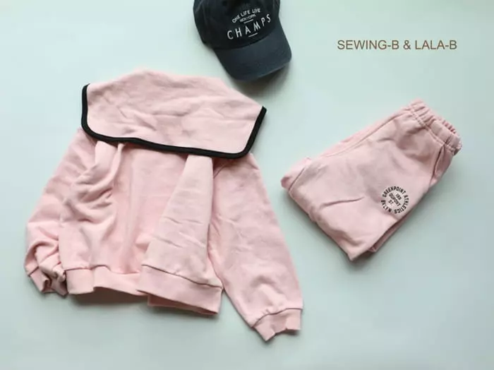 Sewing B - Korean Children Fashion - #littlefashionista - Sailor Top Bottom Set - 10