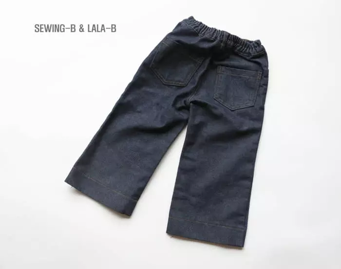 Sewing B - Korean Children Fashion - #littlefashionista - Wild Denim Jeans - 6