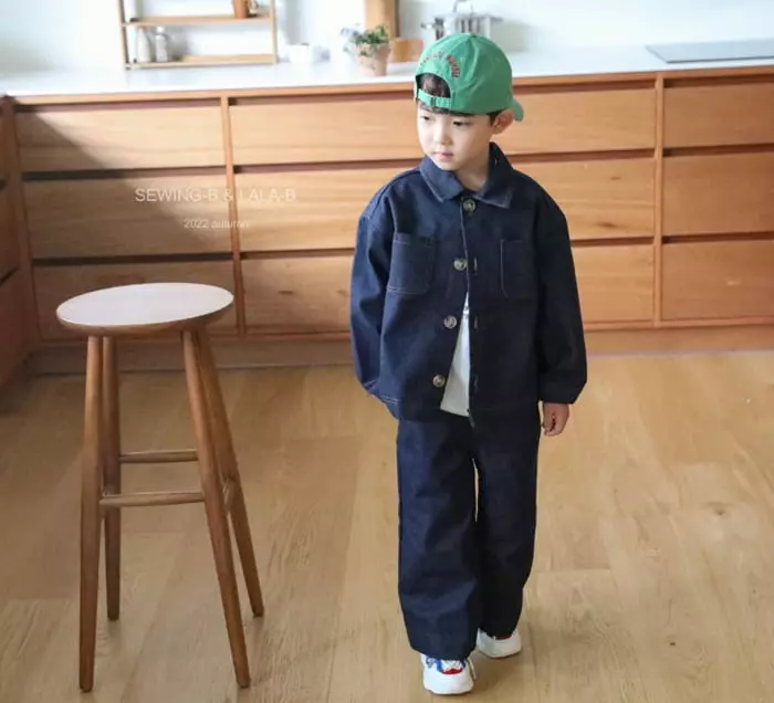 Sewing B - Korean Children Fashion - #littlefashionista - Big Pocket Jacket - 4