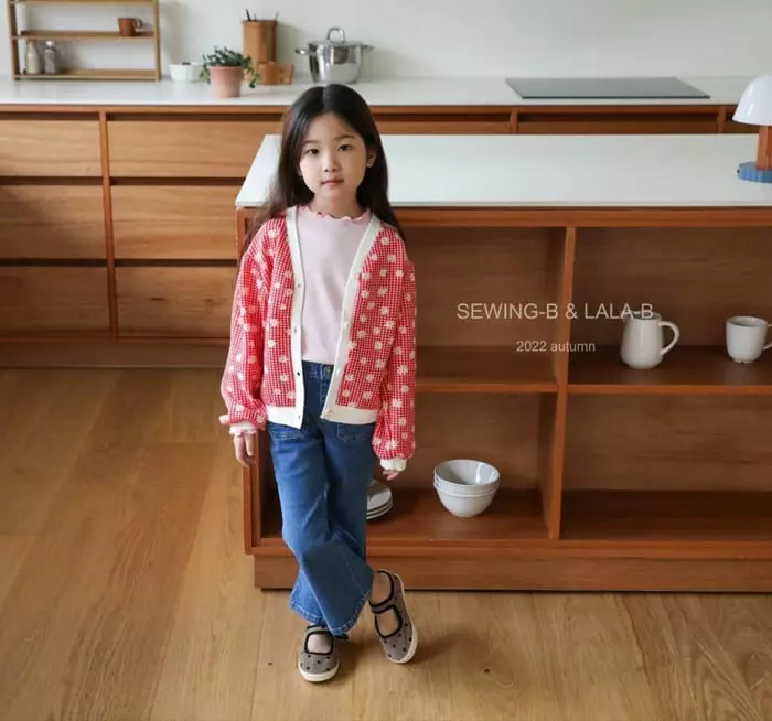 Sewing B - Korean Children Fashion - #magicofchildhood - Flower Cardigan - 3