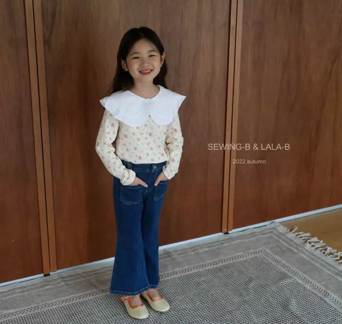 Sewing B - Korean Children Fashion - #magicofchildhood - Jenny Bootscut Pants - 12