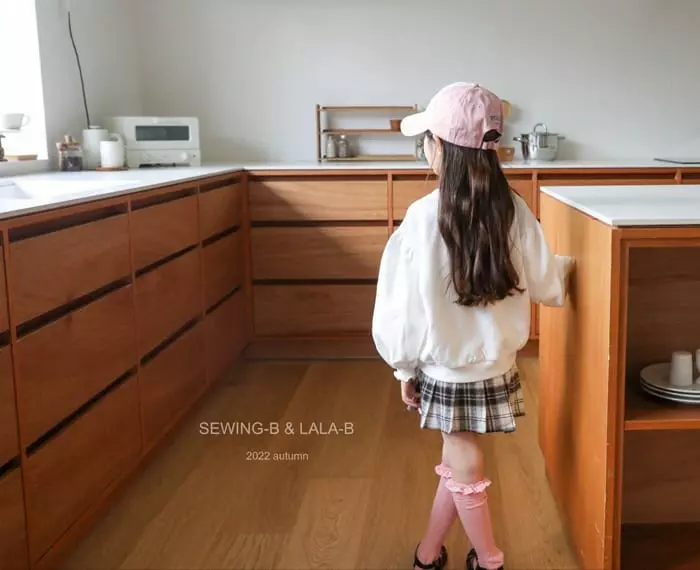 Sewing B - Korean Children Fashion - #littlefashionista - Biki Check Skirt - 4