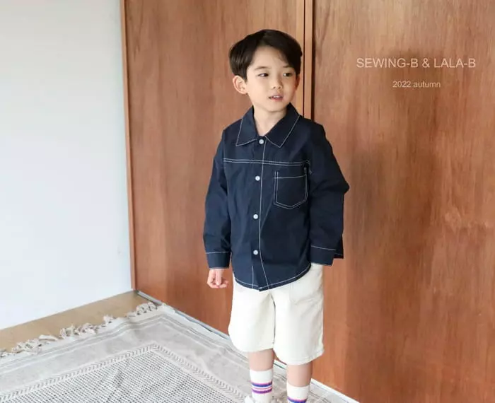 Sewing B - Korean Children Fashion - #minifashionista - Stitch Shirt - 9