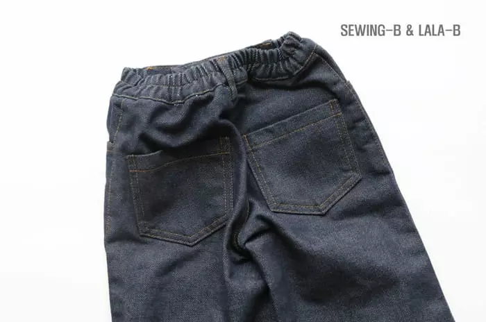 Sewing B - Korean Children Fashion - #minifashionista - Wild Denim Jeans - 8
