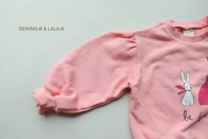 Sewing B - Korean Children Fashion - #prettylittlegirls - Rabbit Puff Sweatshirt - 12